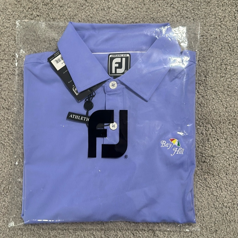 Purple Athletic fit Footjoy shirt